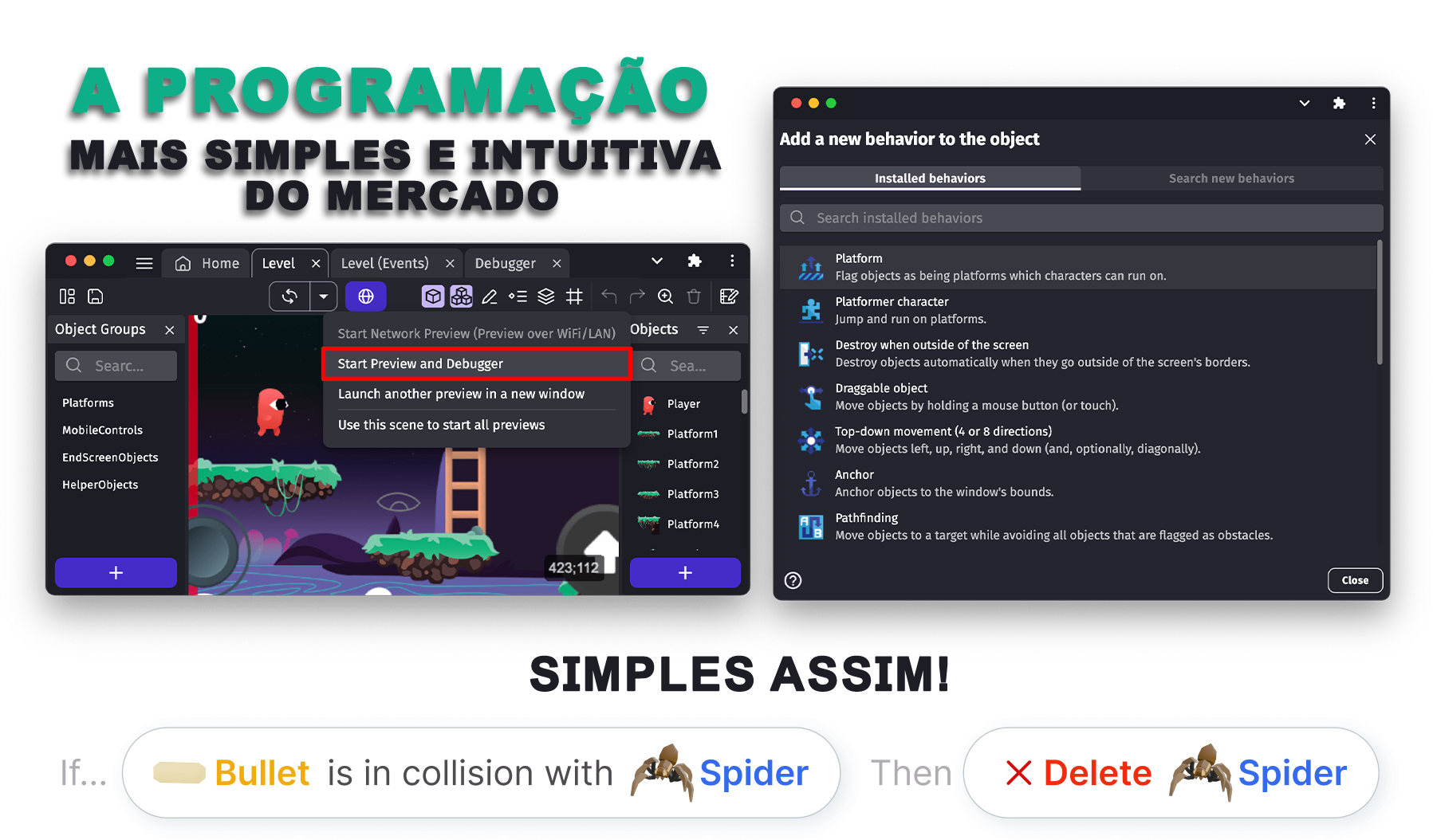 Estrutura de Programação GameDev